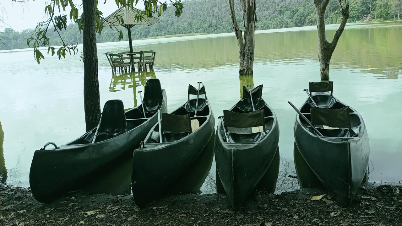 Canoe Safari on Lake Momella
